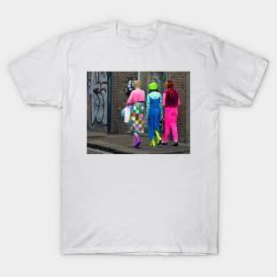 Three Colourful Girls Strolling T-Shirt